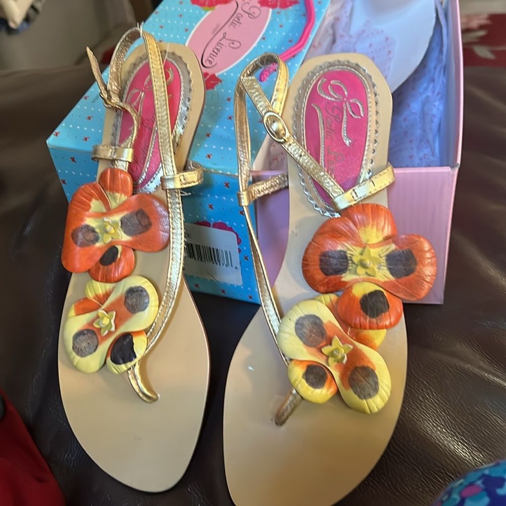 Poetic License Summerville Floral Sandal Sz 8